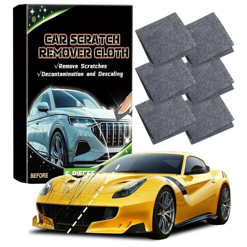 Car Scratch Remover Cloth - Gray
